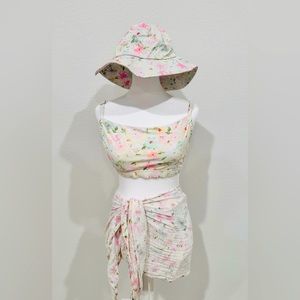 Abercrombie 4 piece bathing suit in size medium